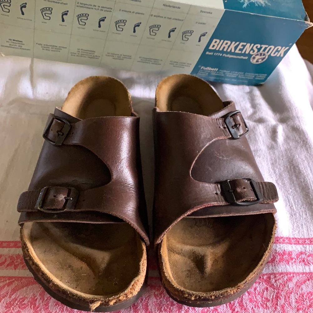 Vintage Birkenstock Zürick Sandals 38